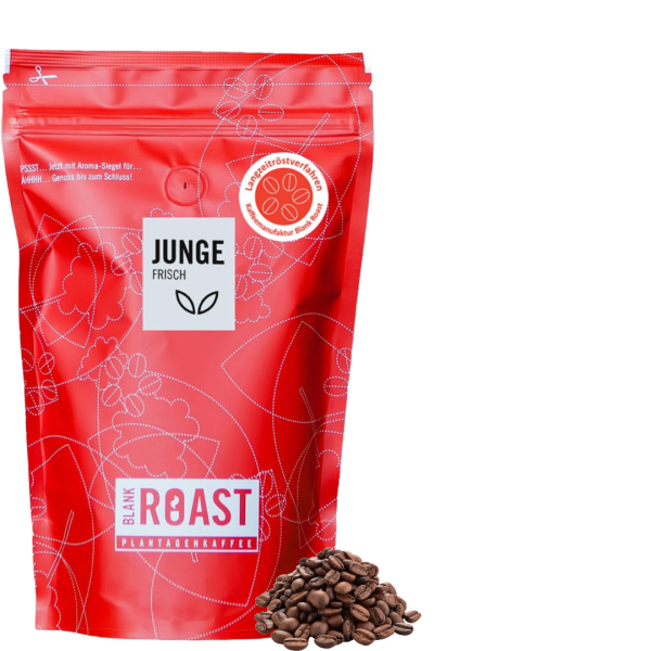 Junge Espressobohnen