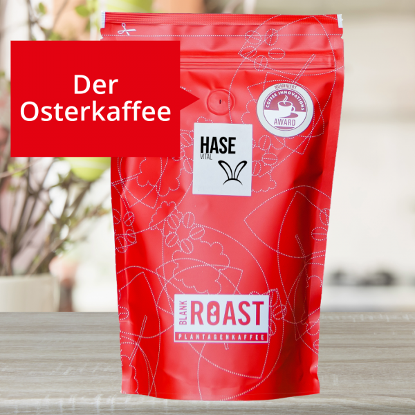 Hase der Osterkaffee