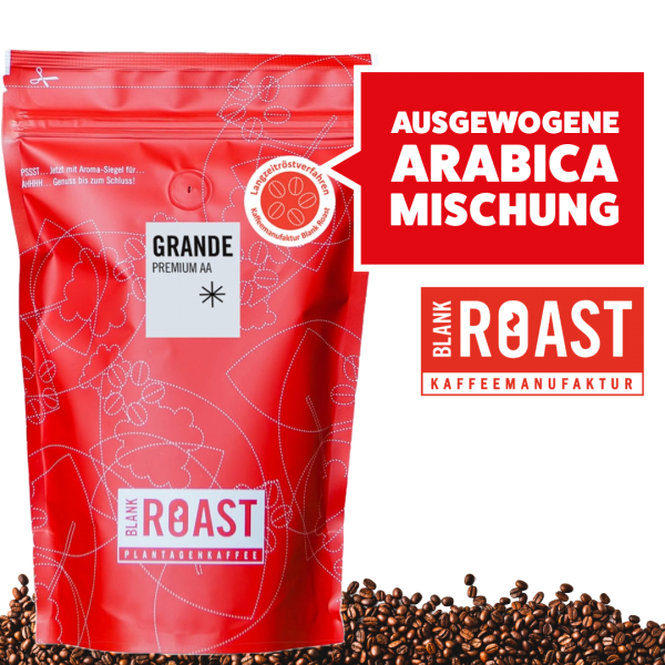 "Grande Premium AA" ausgewogene Arabica Mischung