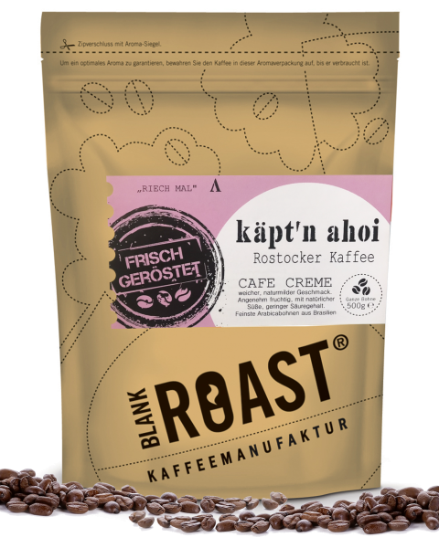 "Käpt'n Ahoi" Cafe Creme Rostocker Röstung