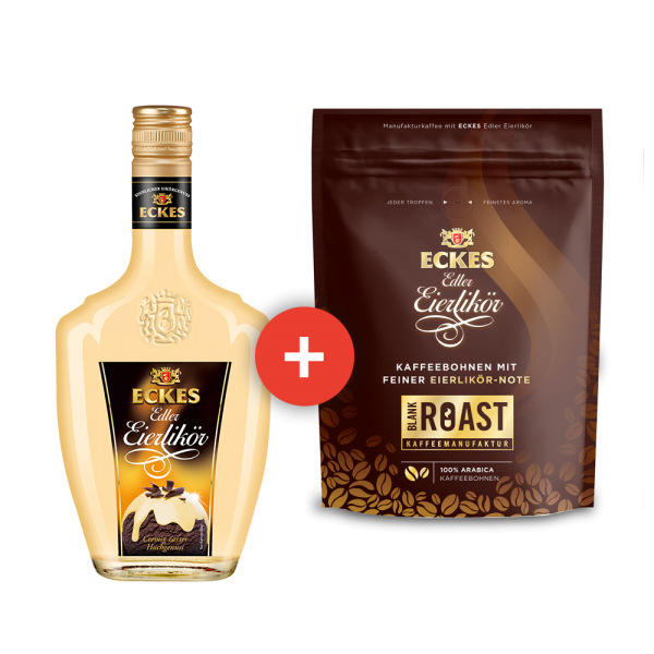 Set Eierlikörkaffee mit Eierlikör