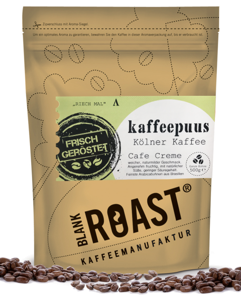 "Kaffeepuus" Cafe Creme Kölner Röstung